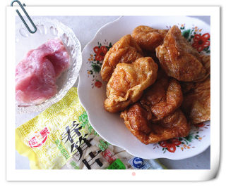 肉片笃面筋的做法步骤：1