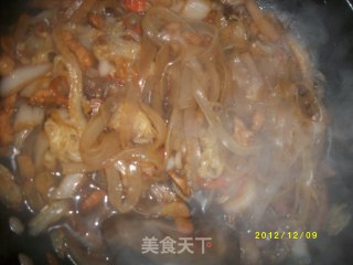 萝卜白菜炖粉条的做法步骤：7
