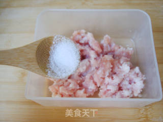 蟹粉狮子头的做法步骤：2