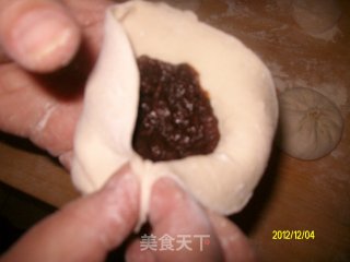 红豆饼的做法步骤：6