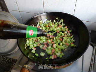 蚝油三丁的做法步骤：4
