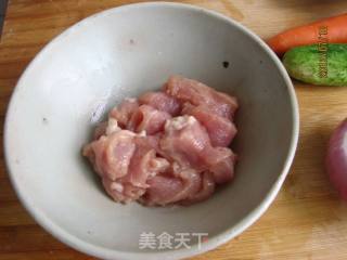 小炒松蘑的做法步骤：2