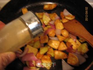 孜然土豆豆腐的做法步骤：9