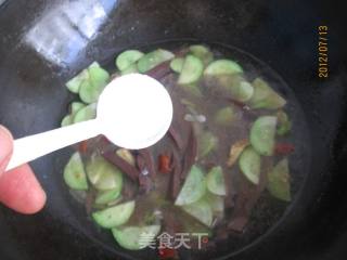 黄瓜猪血汤的做法步骤：8