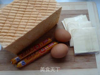 【西多士】能量早餐的做法步骤：1