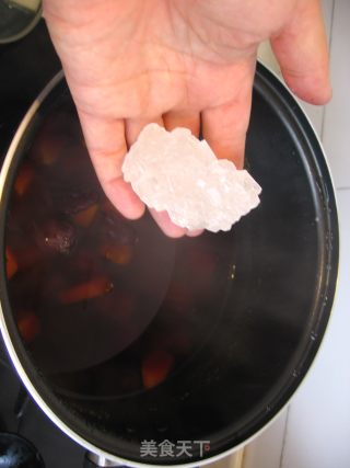 南瓜紫薯糖水——让南瓜吃出红薯味的做法步骤：6