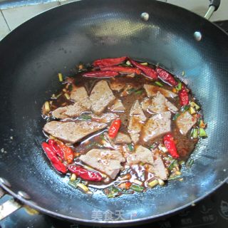 麻辣猪肝的做法步骤：4