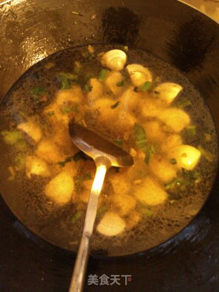 白贝炖豆腐的做法步骤：5