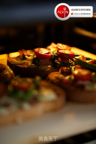 土司pizza和胡萝卜凉菜的做法步骤：8