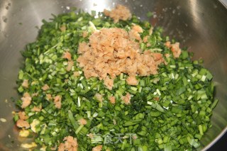 韭菜盒子-超细材料配比的做法步骤：12