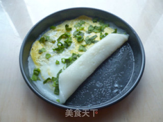 鸡蛋肠粉的做法步骤：8