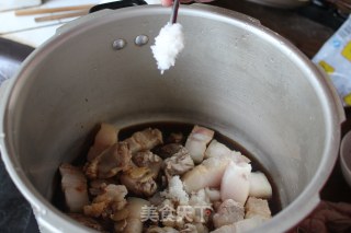 红烧肉（高压锅版）的做法步骤：7