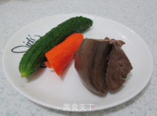 熘肝尖的做法步骤：1