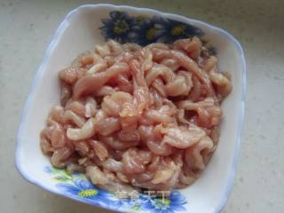 双椒豆豉炒肉丝的做法步骤：4