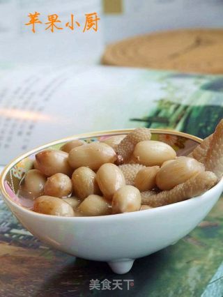 花生炖鸡爪的做法步骤：13