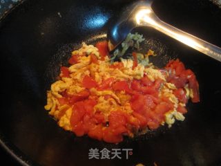 美味茄汁手擀面的做法步骤：7