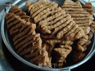 鸡汁豆腐串的做法步骤：4