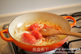 Thyme chicken with tomato sauce 茄汁鸡肉的做法步骤：6