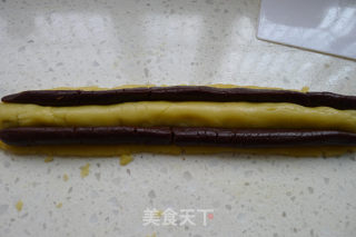 抹茶熊猫饼干的做法步骤：13