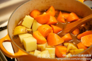 传统慢炖牛肉的做法步骤：6