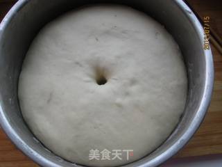 花朵绿豆沙包的做法步骤：1