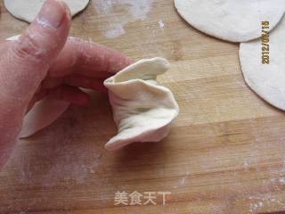 花朵绿豆沙包的做法步骤：10