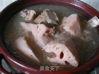 排骨莲藕汤的做法步骤：7