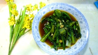 轻食主义油麦菜的做法步骤：6