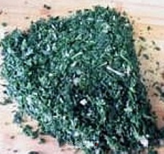 冬天享受春天的鲜味----荠菜豆腐丸子的做法步骤：3