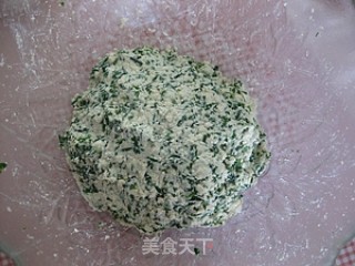 冬天享受春天的鲜味----荠菜豆腐丸子的做法步骤：5