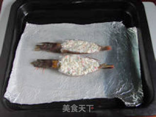【蒜香奶酪焗虾】--- 口味浓郁的鲜美烤虾的做法步骤：6