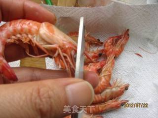 酸辣风味虾的做法步骤：5