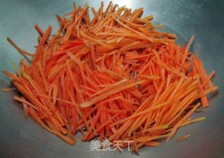 住家菜----清炒双丝的做法步骤：4