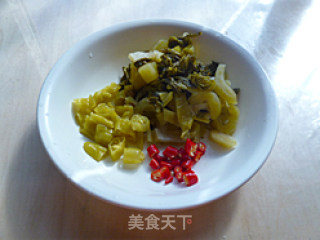 酸菜豆腐的做法步骤：2