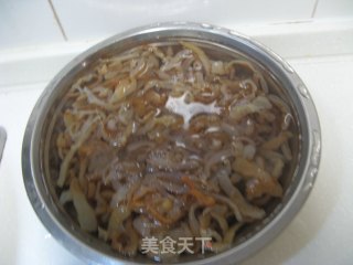 凉拌海蜇的做法步骤：4