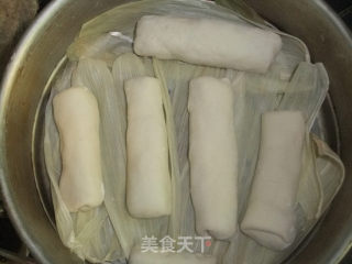 紫薯银丝卷的做法步骤：15