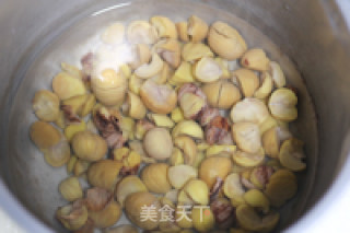 阳光早餐---《板栗鸡肉饭》的做法步骤：2