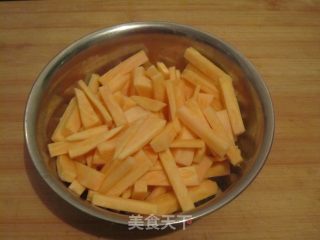 酥糯地瓜球的做法步骤：2