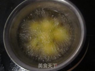 酥糯地瓜球的做法步骤：11