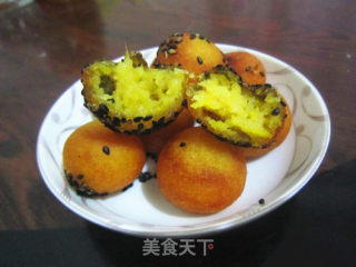 酥糯地瓜球的做法步骤：14