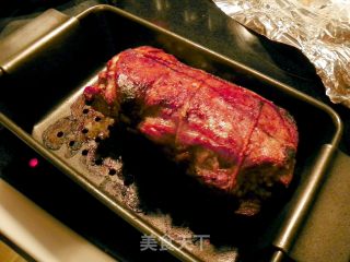 烤猪臀肉的做法步骤：5