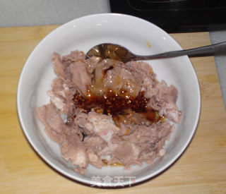 小炒烤牛肉的做法步骤：3