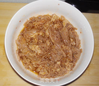 小炒烤牛肉的做法步骤：4