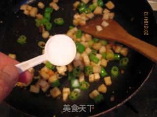杭椒鱼松杏胞菇的做法步骤：8