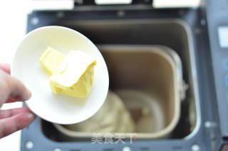 能下腰的土司---汤种蜜豆土司（面包机版）的做法步骤：4