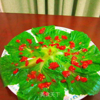 醋白菜苗的做法步骤：5