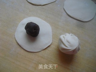 豆沙包的做法步骤：4