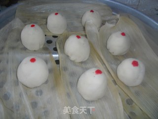 豆沙包的做法步骤：6