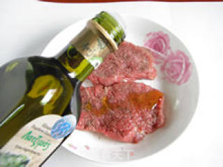 【银萝黑椒牛扒】---  装饰食用二合一的独特吃法的做法步骤：6