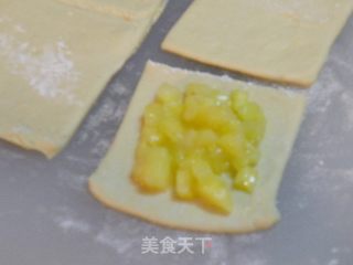 家庭版菠萝派的做法步骤：6